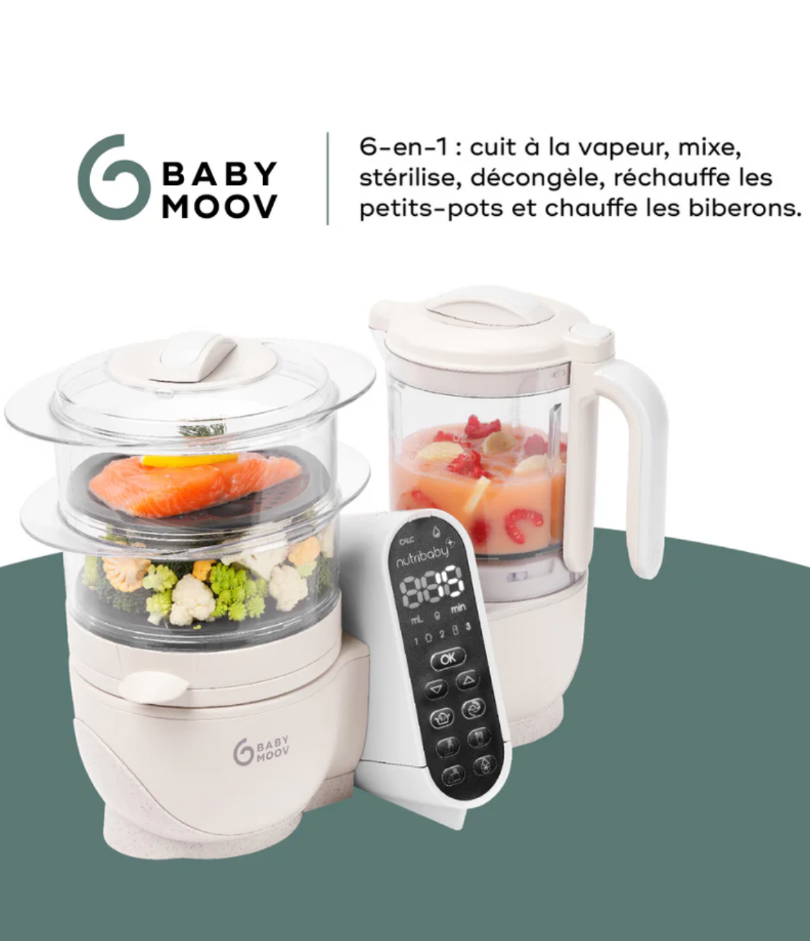 Babylab-Babymoov-Nutribaby(+) - Robot culinaire multifonctions2