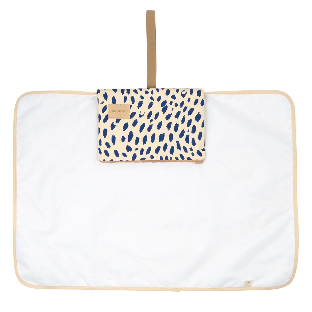 Babylab-Hyde-park-waterproof-changing-pad-leonie-blue-nobodinoz-2-8435574937599