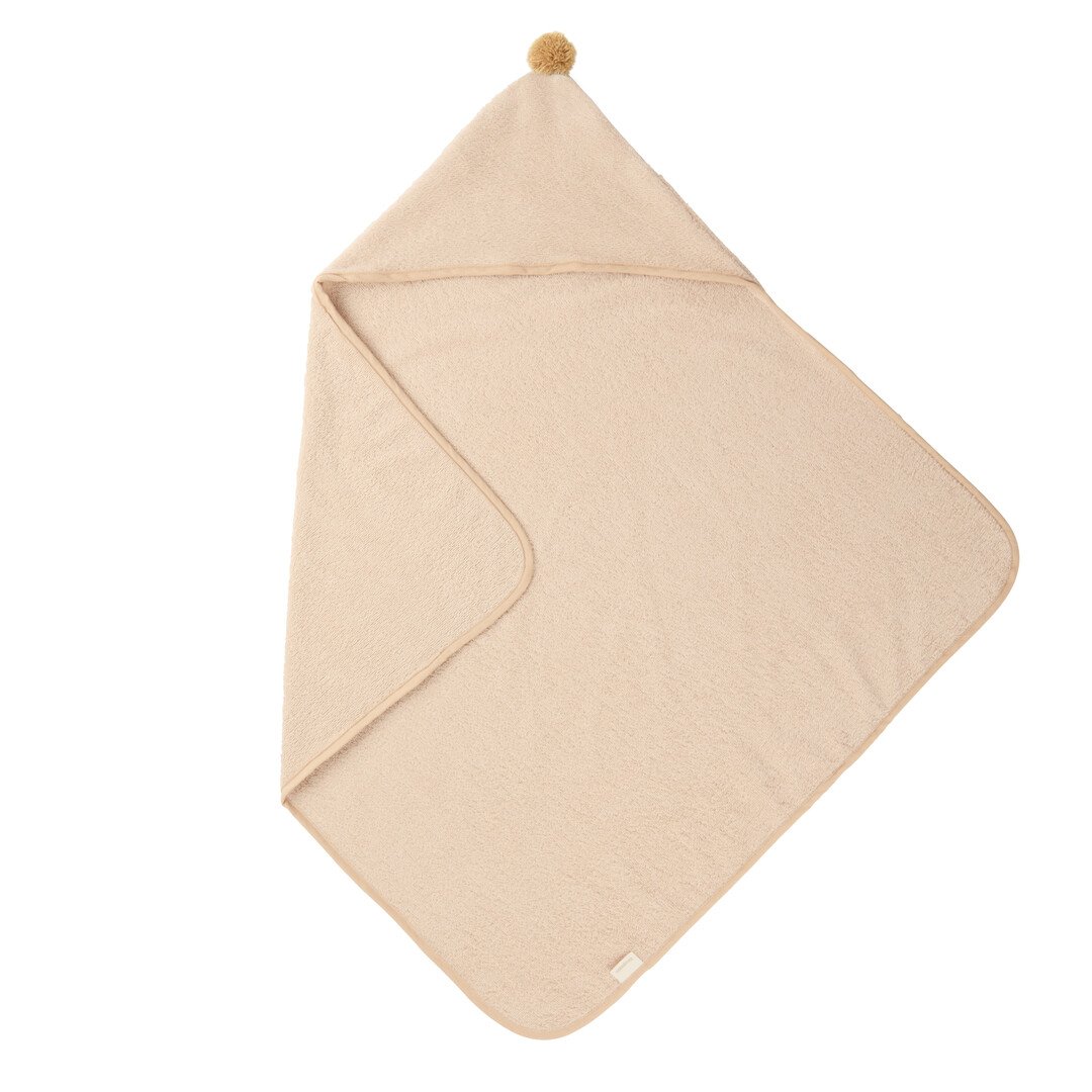 Babylab-So-cute-baby-bath-cape-latte-nobodinoz-2-8435574937681