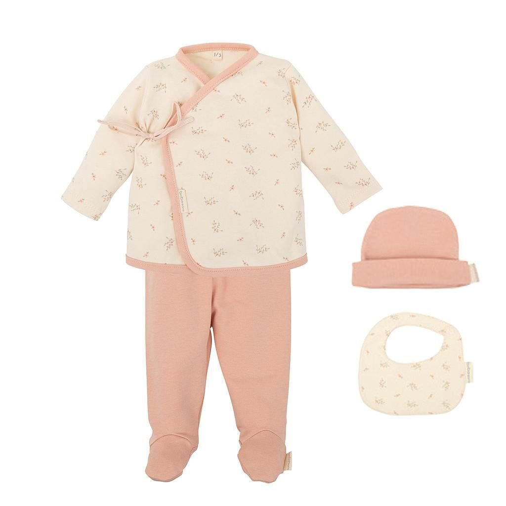 babylab-bimbidreams-set pyjama rose