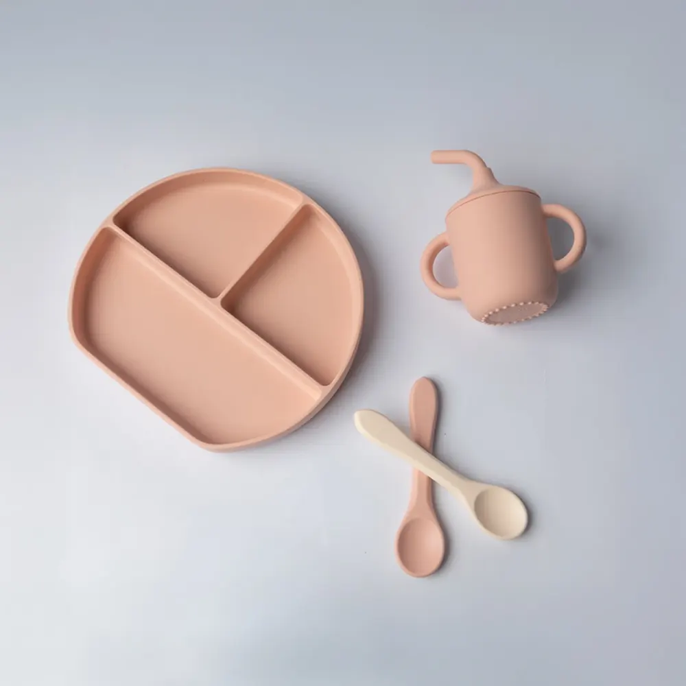 babylab-yummy-coffret assiette blush