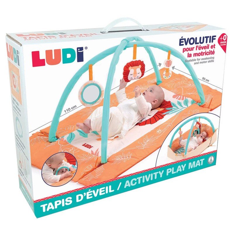 babylab-ludi-tapis deveil lion