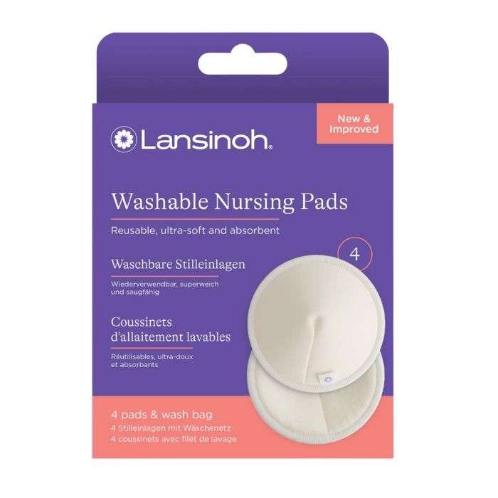 babylab-lansinoh-coussinet dallaitement lavables