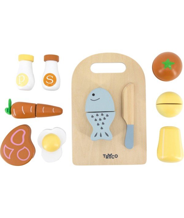 babylab-tryco-planche a decouper en bois