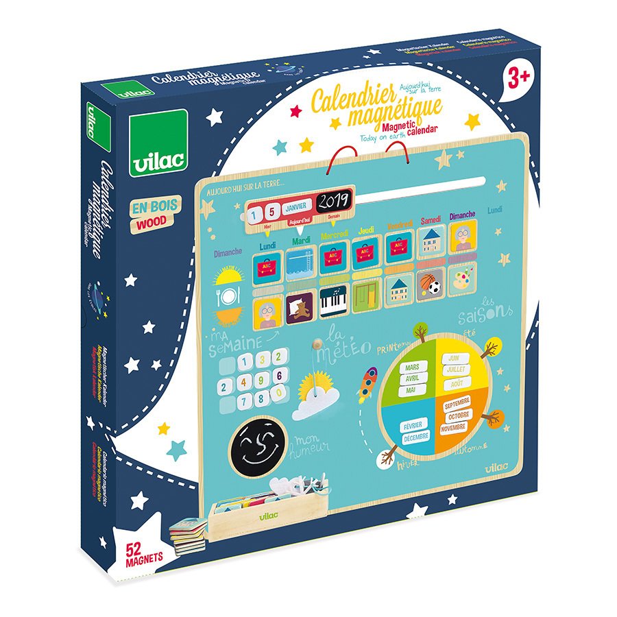 babylab-vilac-calendrier magnétique