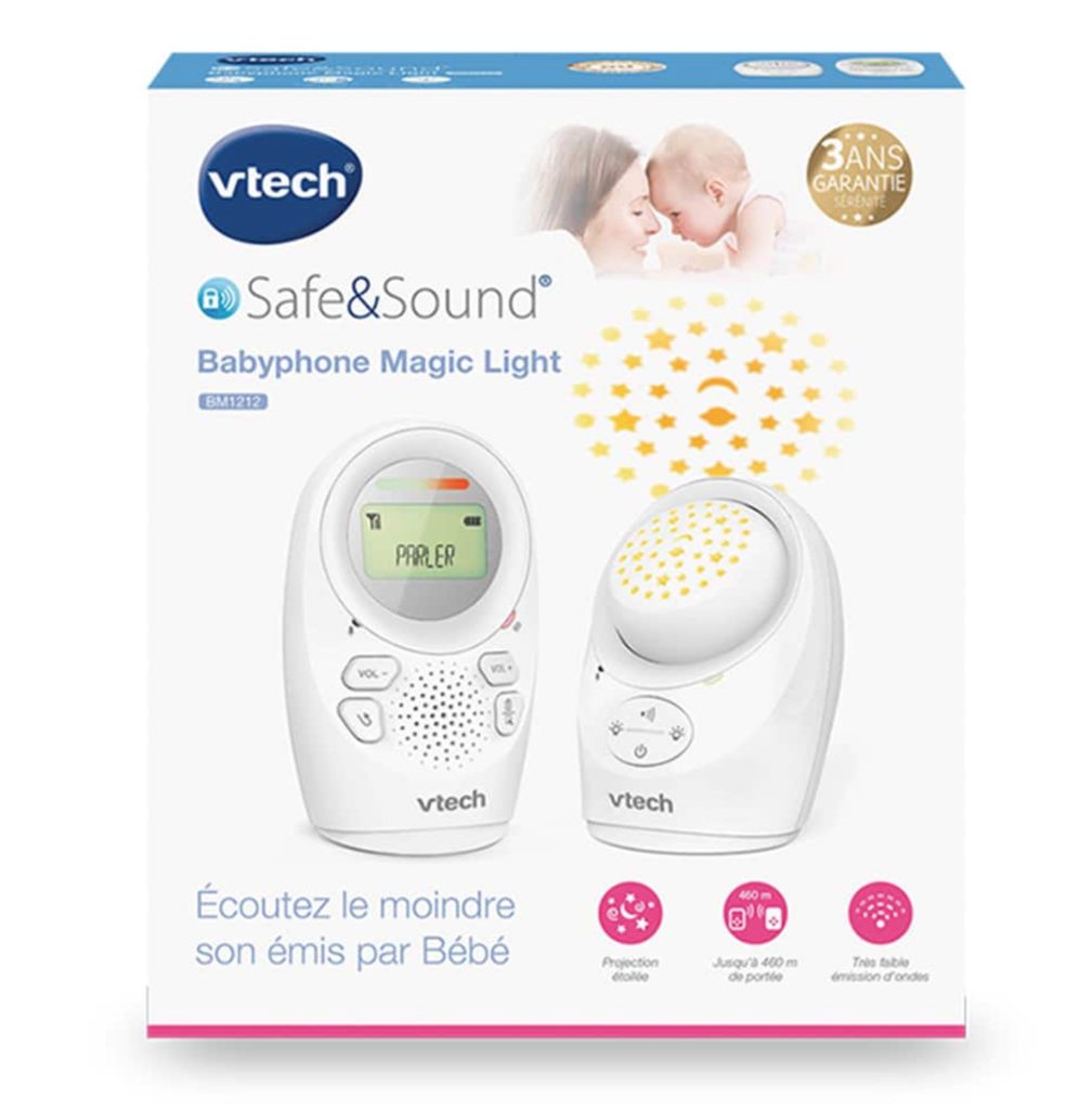 babylab-vtech-babyphone magic light