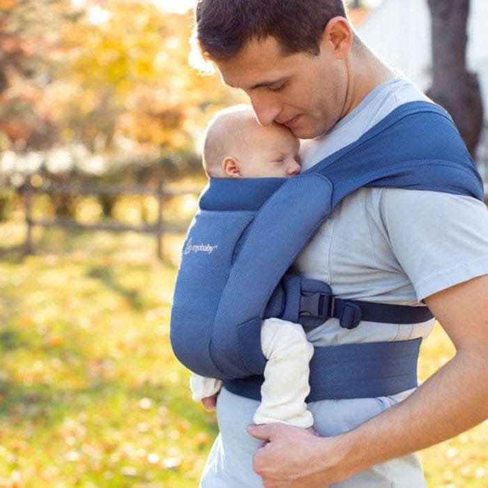 babylab-ergobaby-porte bebe bleu1