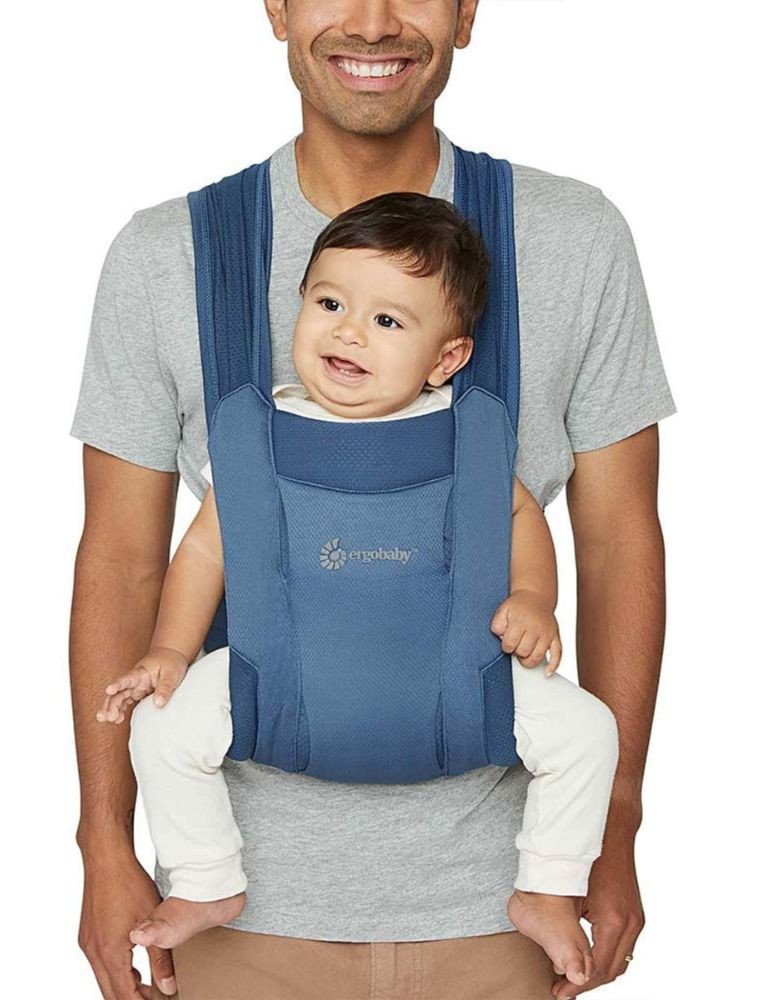 babylab-ergobaby-porte bebe bleu3