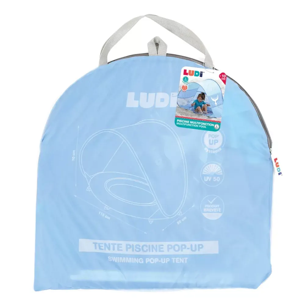 babylab-ludi-piscine pop up-bleu