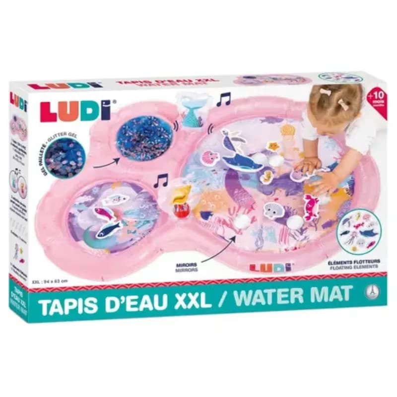 babylab-ludi-tapis d'eau sirene